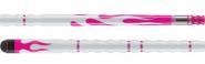 Stealth Pink Flames Pool Cue Stick